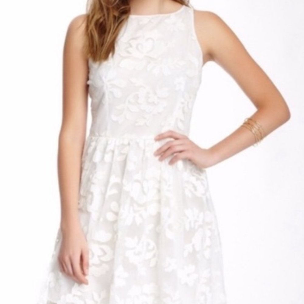 BB Dakota | ‘Sibley’ Floral Appliqué Dress